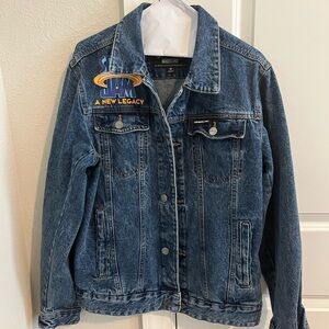 Warner Bros. Space Jam Looney Tunes Denim Jacket: Size Medium